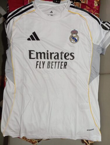 Real Madrid 25/26 Home Jersey – Embroidery photo review