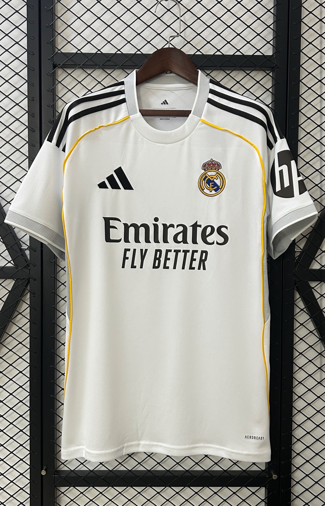 Real Madrid 25/26 Home Jersey – Embroidery